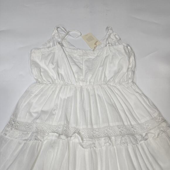 Tularosa Matt Midi Dress in White Large - Picture 9 of 12